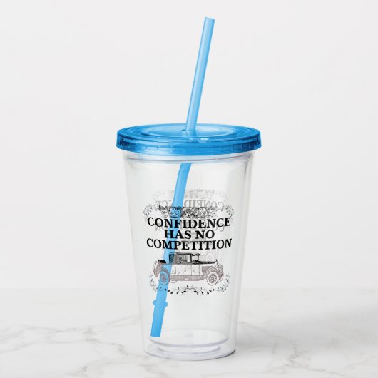 Verre En Acrylique Confiance n'a pas de concurrence 06.w (Dos)