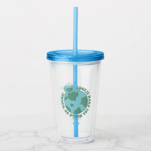 Verre En Acrylique Cookie Monster Les cookies font tourner le monde