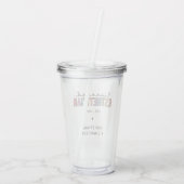 Verre En Acrylique Cosmetologue Esthétique Autorisé Sur Mesure (Dos)