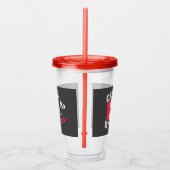 Verre En Acrylique Coudes vers le haut Canada fort (Droite)