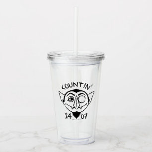 Verre En Acrylique Count von Count Patinage Logo - Countin' 24/7