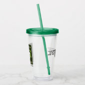 Verre En Acrylique Coupe de logo (Gauche)