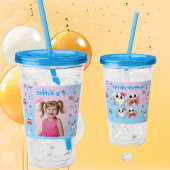 Verre En Acrylique Coupe Pastel Fantôme Acrylique Tumbler Anniversair