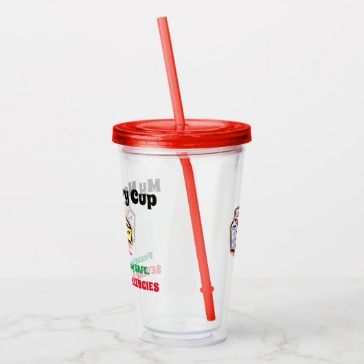 Verre En Acrylique Coupe sur l'allergie des aliments laitiers sur mes (Gauche)