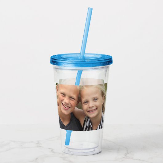 Verre En Acrylique Créez votre propre photo (Dos)