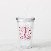 Verre En Acrylique Culbuteur acrobatique d'acrylique de gymnastique (Dos)