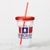 Verre En Acrylique Culbuteur acrylique de HMC - rouge (Dos)