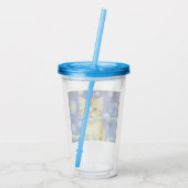 Verre En Acrylique Cute Kitten Starry Night Van Gogh (Dos)
