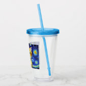 Verre En Acrylique Cute Kitten Starry Night Van Gogh (Gauche)