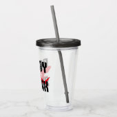 Verre En Acrylique Daddy Shark Worn Graphic (Gauche)