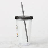 Verre En Acrylique DAFFY DUCK™ avec une excellente idée (Gauche)