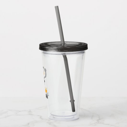 Verre En Acrylique DAFFY DUCK™ avec une excellente idée (Gauche)