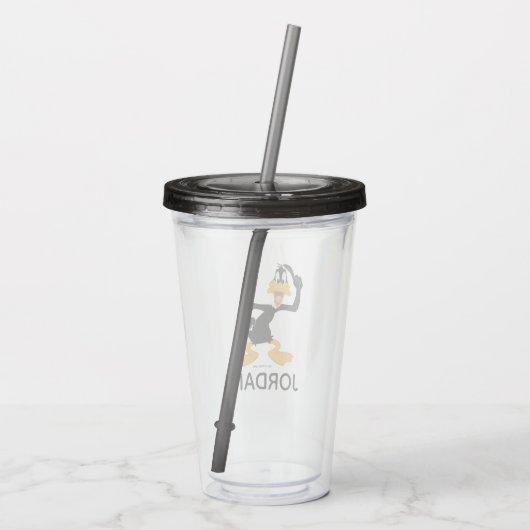 Verre En Acrylique DAFFY DUCK™ avec une excellente idée (Dos)