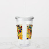 Verre En Acrylique Dame Gustav Klimt avec ventilateur (Droite)