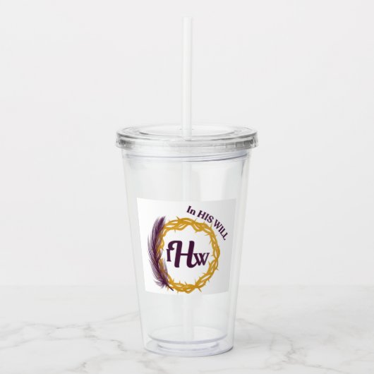 Verre En Acrylique Dans Sa Volonté Cold Cup (Devant)