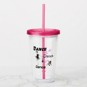 Verre En Acrylique Danse Danse Danse Ballet Acrylique Tumbler