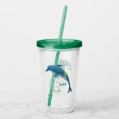 Verre En Acrylique Dauphin (Dos)