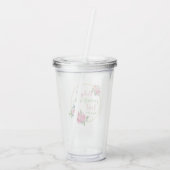 Verre En Acrylique "Delight Yourself in the Lord" Clear (Dos)