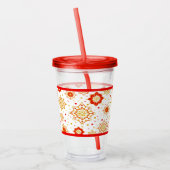 Verre En Acrylique Design moderne rétro du milieu du siècle (Gauche)