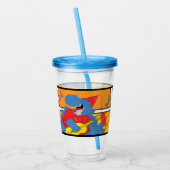 Verre En Acrylique Dinosaure (Gauche)