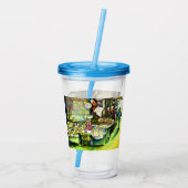 Verre En Acrylique Dit pour impliquer toute l'idée (Dos)