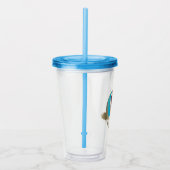 Verre En Acrylique Divine la licorne | Lune et nuages (Droite)