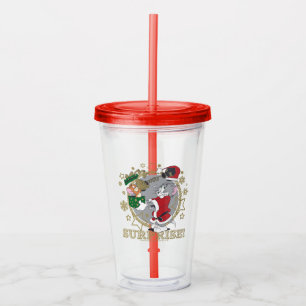Verre En Acrylique Don Tom et Jerry Surprise
