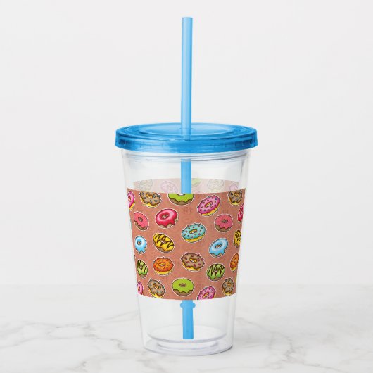Verre En Acrylique Donuts (Devant)