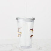 Verre En Acrylique Drôle mignon dachshund pour parent chien long (Droite)