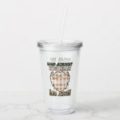 Verre En Acrylique Drôle papa plaisante | FÊTE DES PÈRES | Rad Plaisa (Dos)