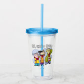 Verre En Acrylique Ed, Edd, n Eddy Hand Signes (Devant)