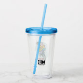 Verre En Acrylique Ed, Edd, n Eddy sur un vélo (Dos)