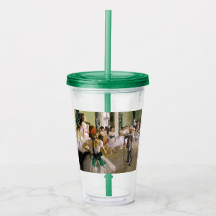 Verre En Acrylique Edgar Degas La Classe de Danse
