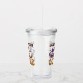 Verre En Acrylique Effrayant Jusqu'À Ce Que J'Obtienne Du Café (Droite)