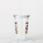 Verre En Acrylique Effrayant Jusqu'À Ce Que J'Obtienne Du Café (Gauche)