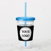 Verre En Acrylique Élégant, contemporain, poli et personnalisable. (Devant)