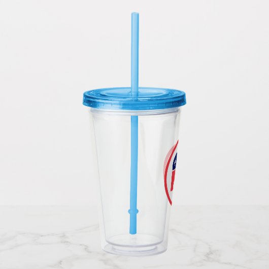 Verre En Acrylique Eléphant républicain (Droite)