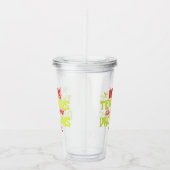 Verre En Acrylique Enseignant marrant des maths | Math Joke (Droite)