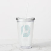 Verre En Acrylique Équipe de licorne magique (Dos)