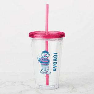 Verre En Acrylique Ernie U Mad, Bert ?