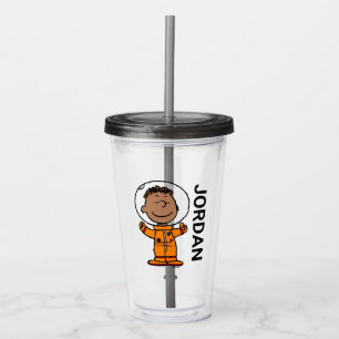 Verre En Acrylique ESPACE Franklin Astronaut Ajouter Votre Nom