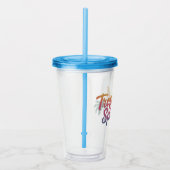 Verre En Acrylique Esprit tropical (Droite)
