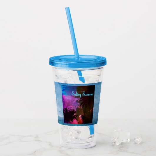 Verre En Acrylique Été Torride (Devant glace)