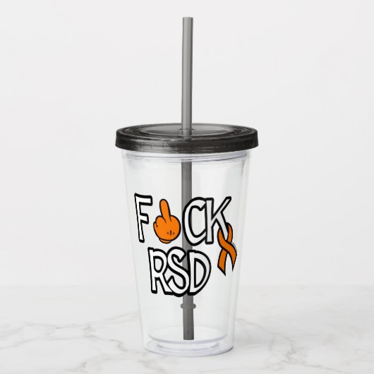 VERRE EN ACRYLIQUE F#CK RSD (Devant)