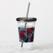 Verre En Acrylique Faisées rouges (Dos)