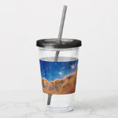 Verre En Acrylique Falaises cosmiques Carina Nebula Space Webb Telesc (Dos)