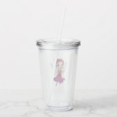 Verre En Acrylique Fée (Dos)