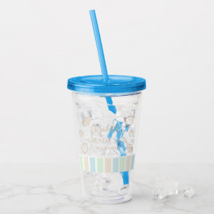 Verre En Acrylique Fête de plage du club des diplômés