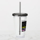 Verre En Acrylique Feux de police du service d'urgence (Droite)