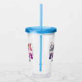 Verre En Acrylique Fier Softball Maman Vie (Droite)